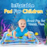 Inflatable Tummy Time Mat Premium Baby Water Play Mat