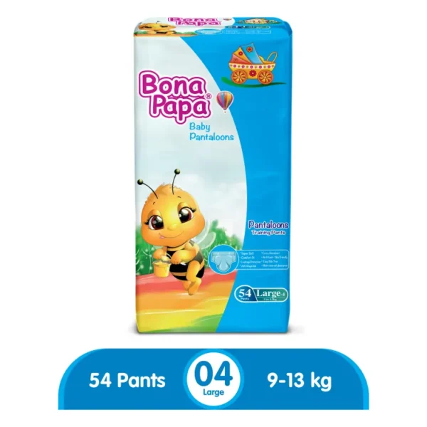 Bona Papa Pantaloons - Jumbo Pack Large Size 4 - 54 Pcs