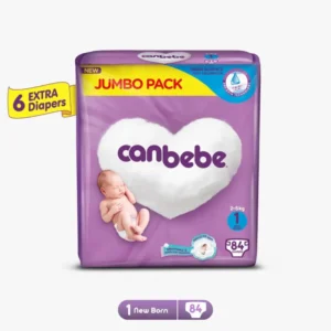 Canbebe Jumbo Pack Newborn Diapers (84PCS)